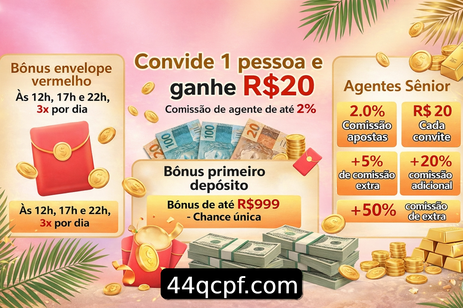 Banner do Bônus do Casino 44q